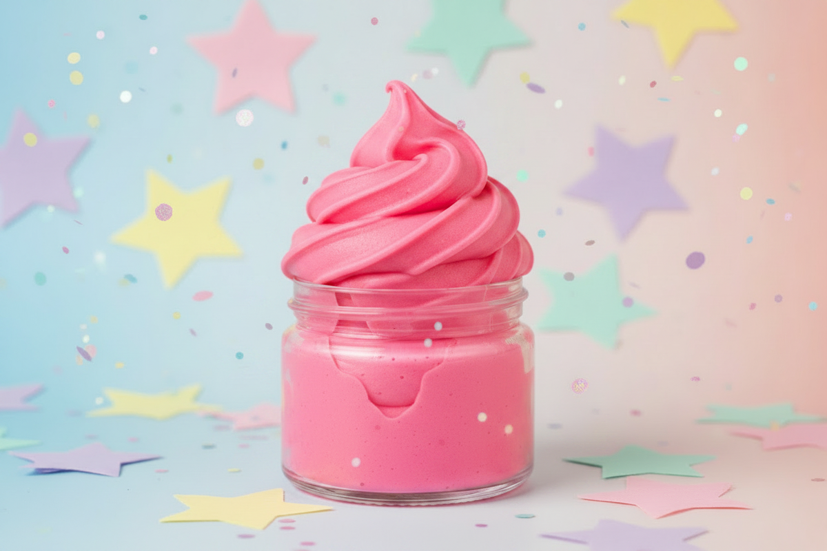 Pink Slime Matching Background
